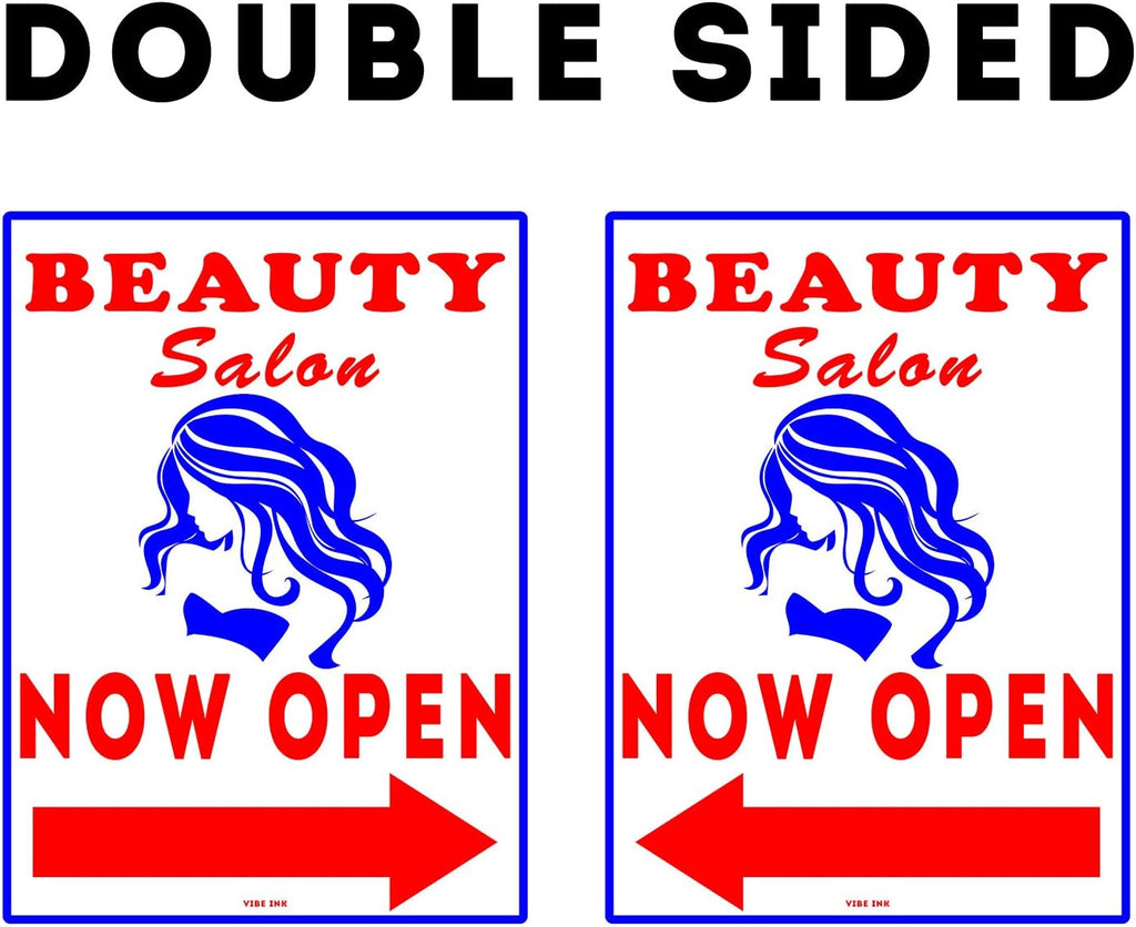 18 x 24 Blue & Red on White Plastic Yard Sign R214717