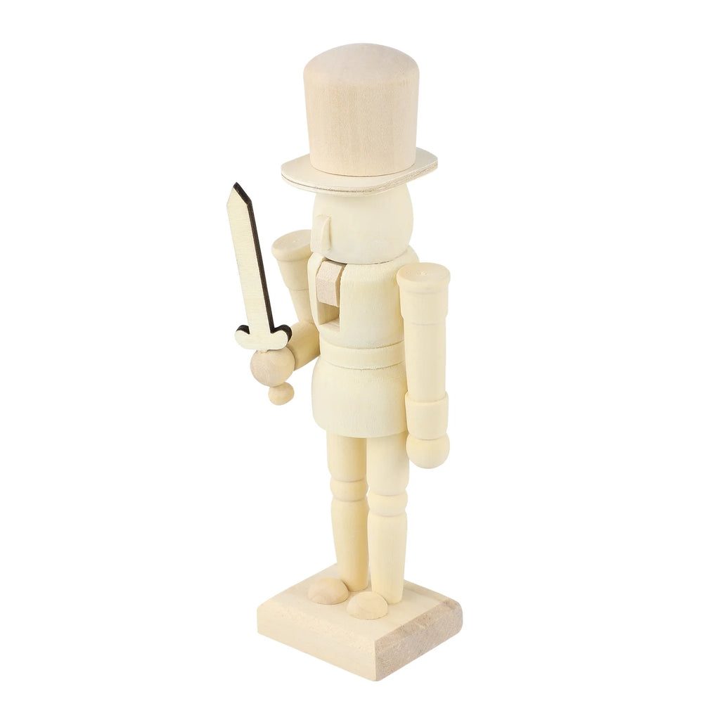 Unfinished Wooden Nutcracker Soldier F15047