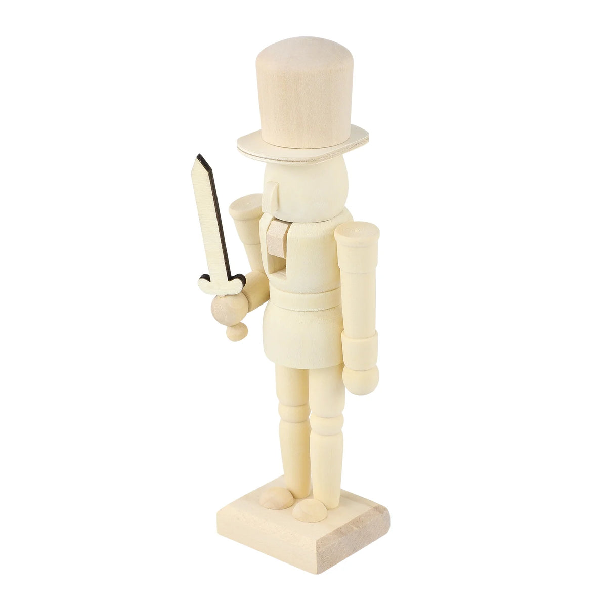 Unfinished Wooden Nutcracker Soldier F15047