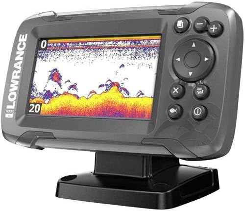 Hook2 4X Fish Finder with Two Transducers, Battery, Charger and Carry Case N414997