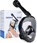 Full Face Snorkel Mask with Camera Mount, Pack of 2 M3321