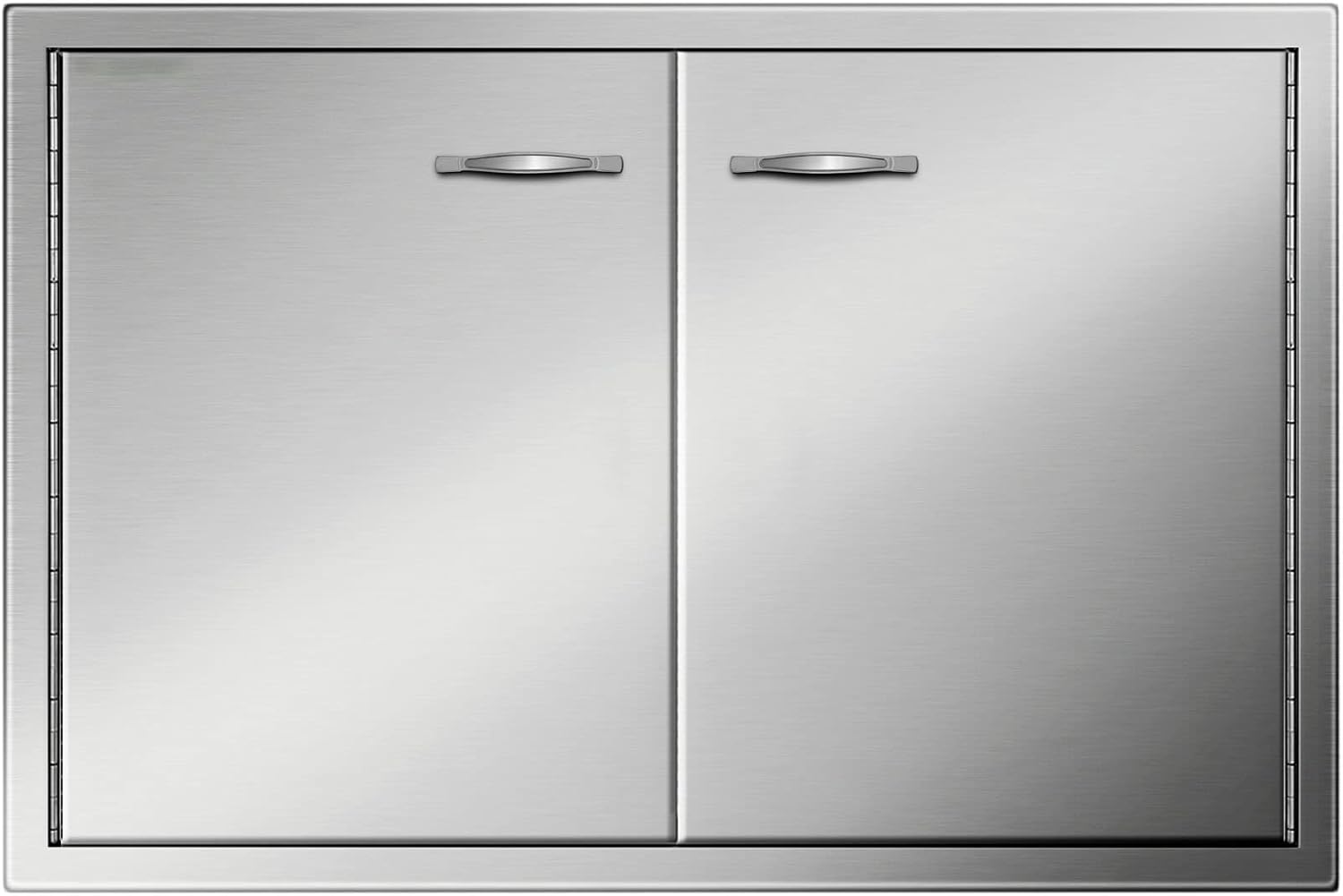 Stainless Steel Double BBQ Door 33W x 22H Inch A49535