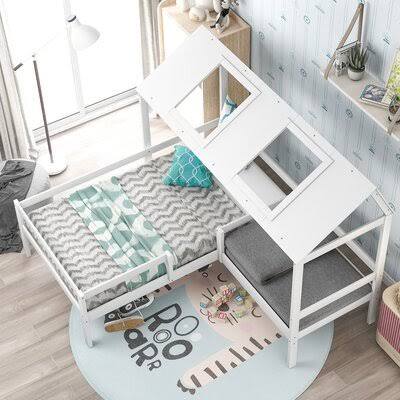 Twin Bed with Trundle I418