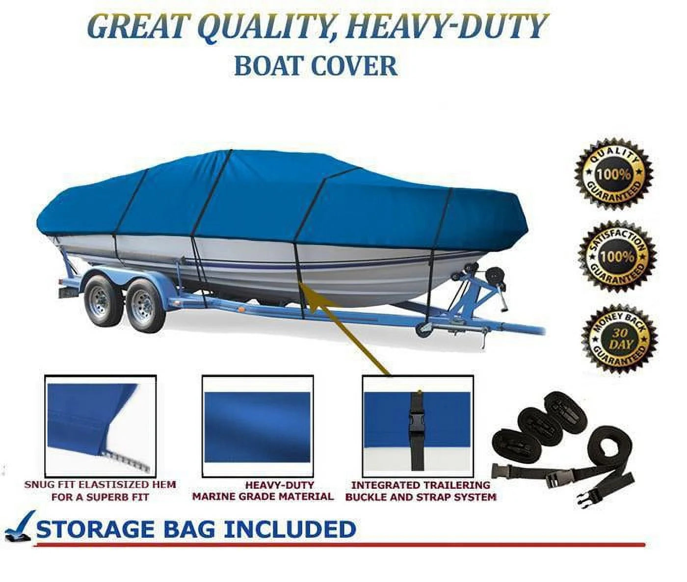 Blue Boat Cover K7446