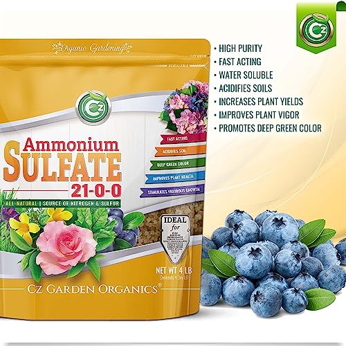 Ammonium Sulfate Fertilizer 21-0-0 +24% Sulfur Plant Food S6030