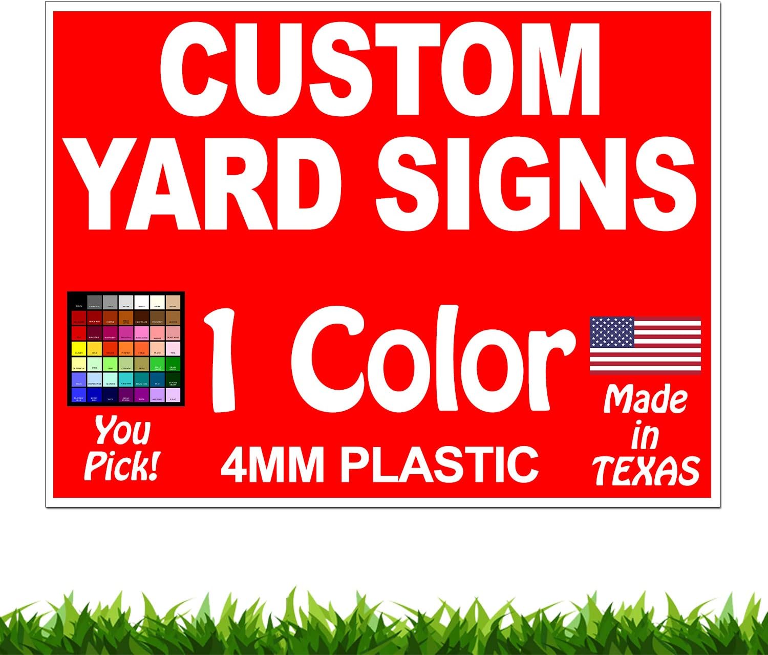 18" x 24" Yard Signs A40510