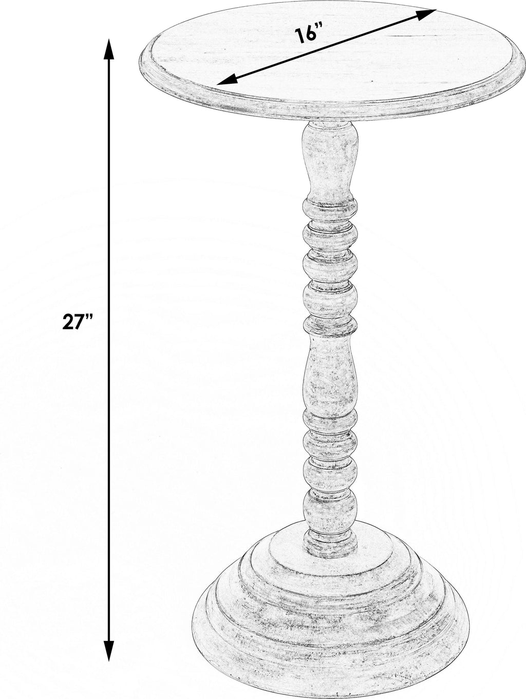Pedestal Accent Table M967768