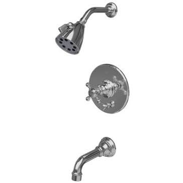 Antique Nickel Balanced Pressure Tub and Shower Trim Set D617695
