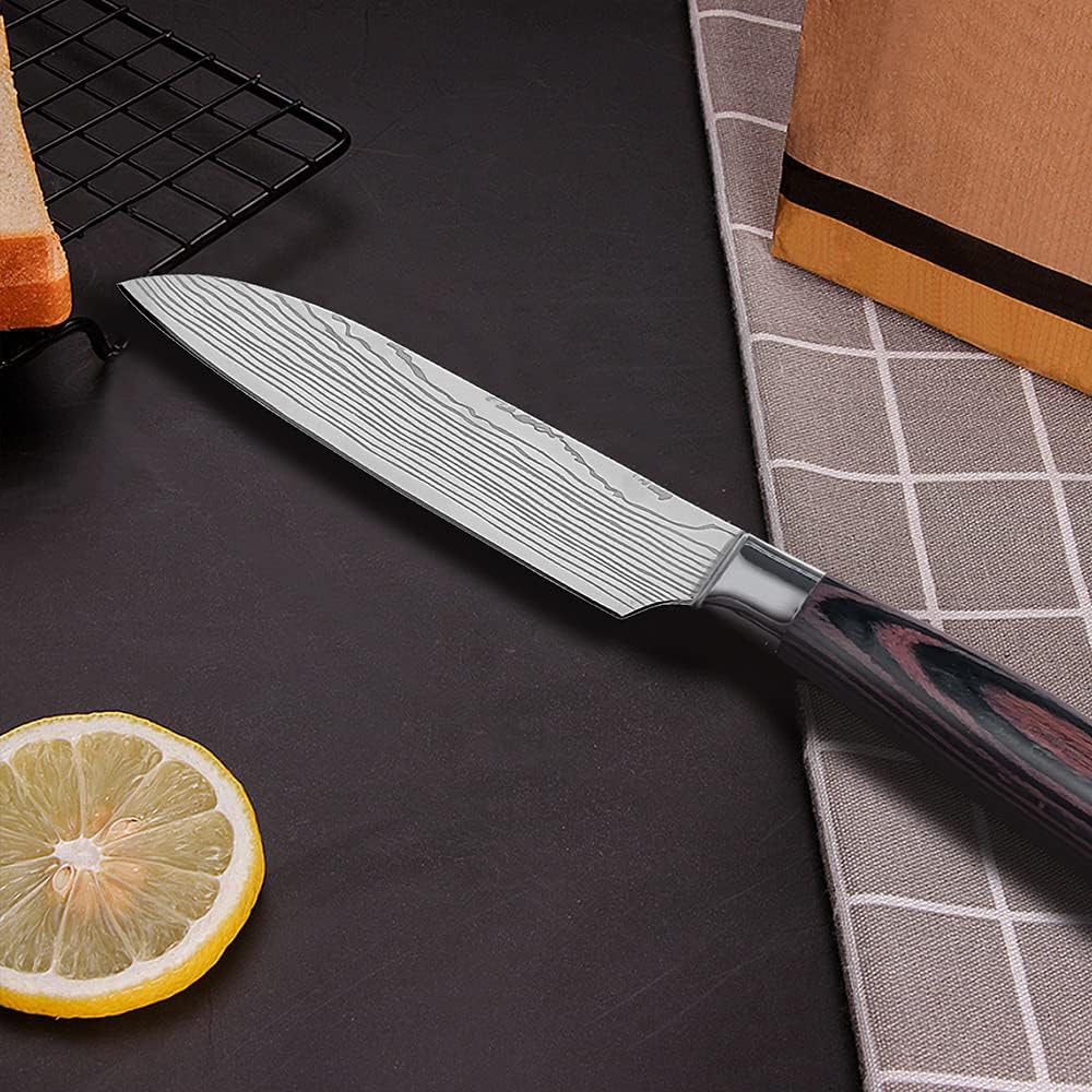 8 Inch Damascus Chefs Knife with Ergonomic Handle T70621