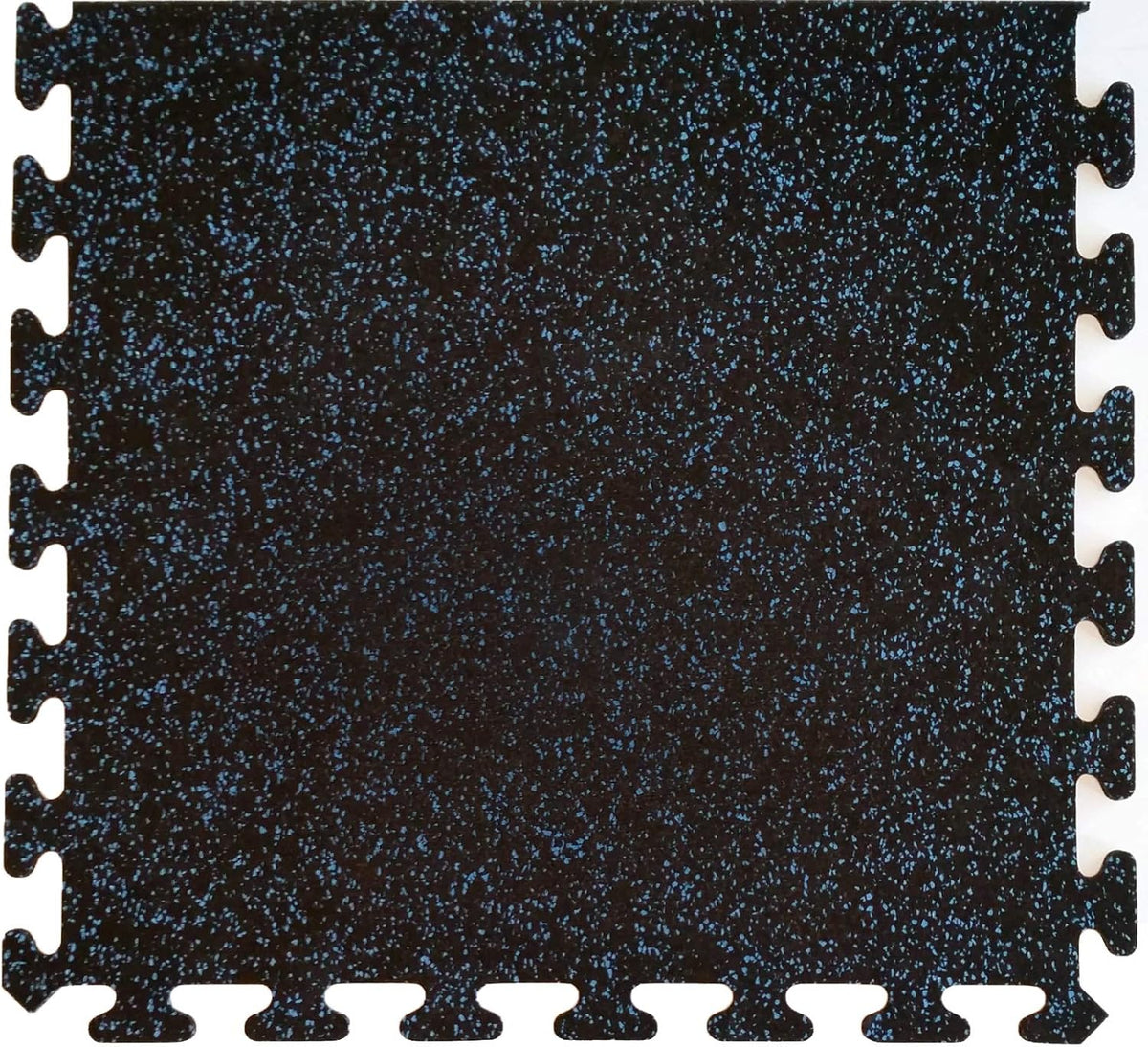 Heavy Duty Rubber Flooring Interlocking Rubber Tiles 4' x 4' Set (4 Tiles Total) V572