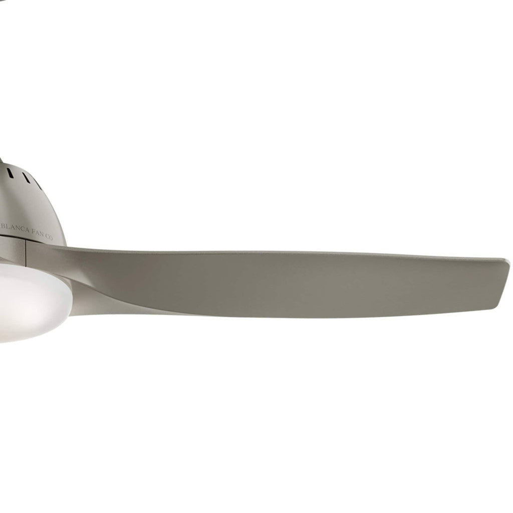 Fresh White Ceiling Fan with Light O9866