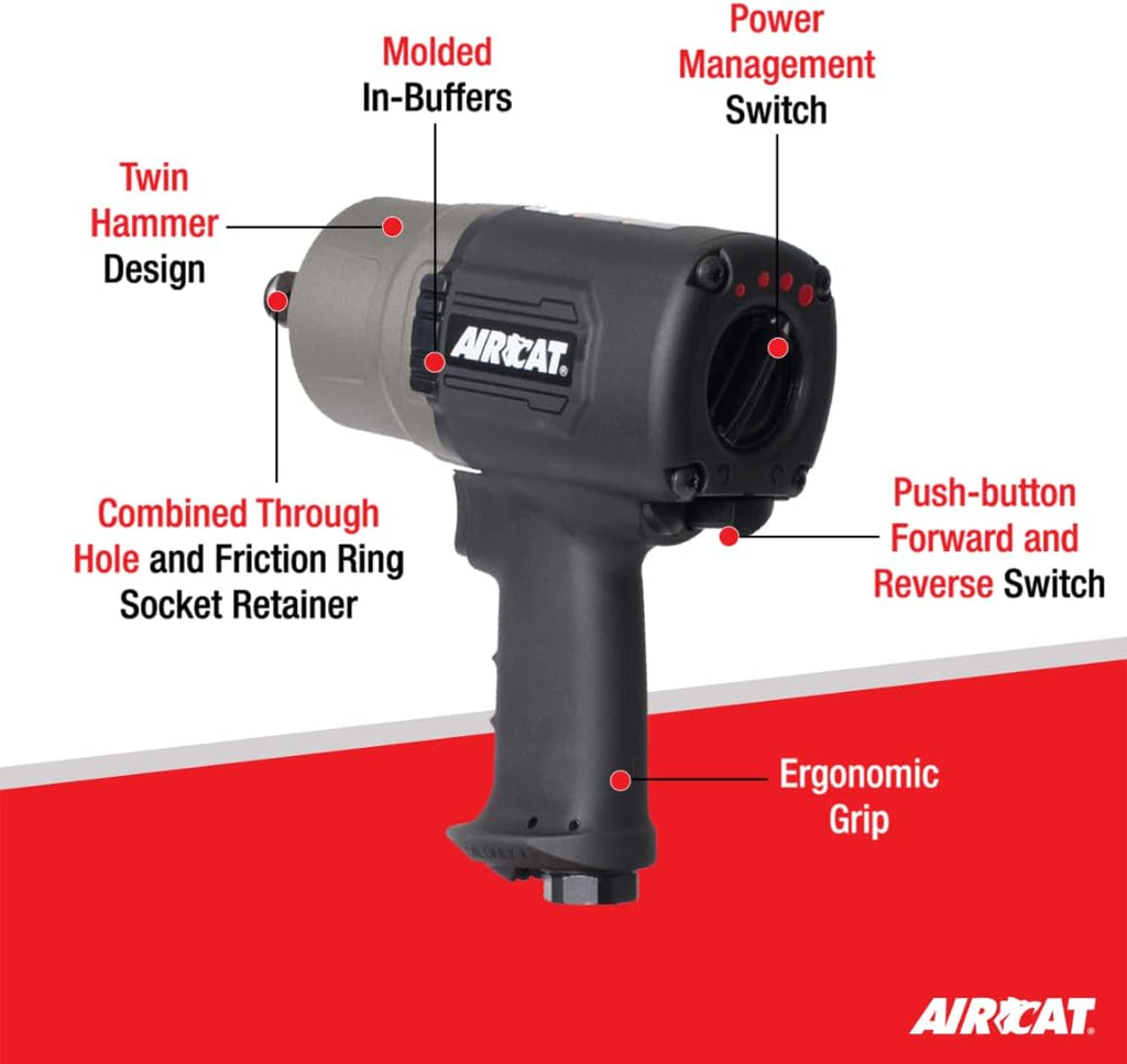 3/4 Inch Composite Impact Wrench 1600 ft-lbs Z247028