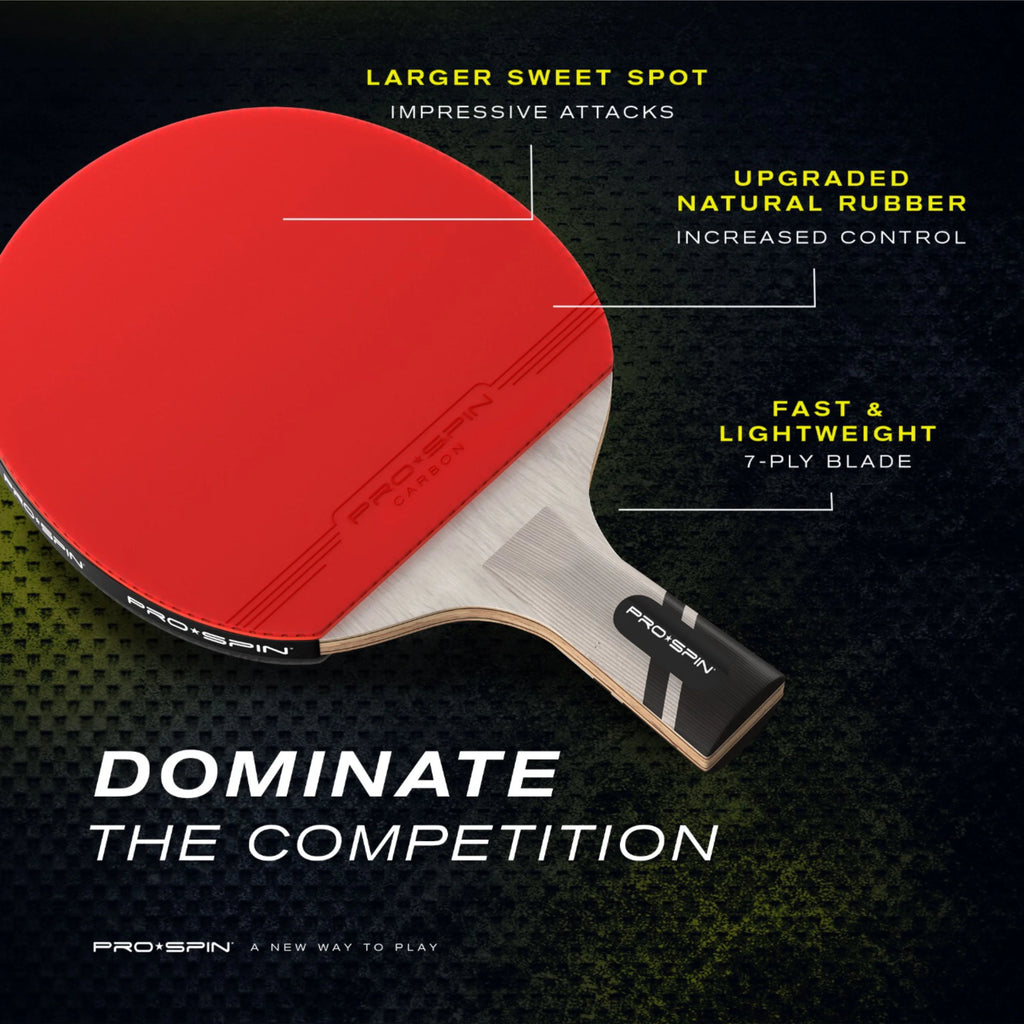 Carbon Fiber Ping Pong Paddle with Penhold Grip N9523