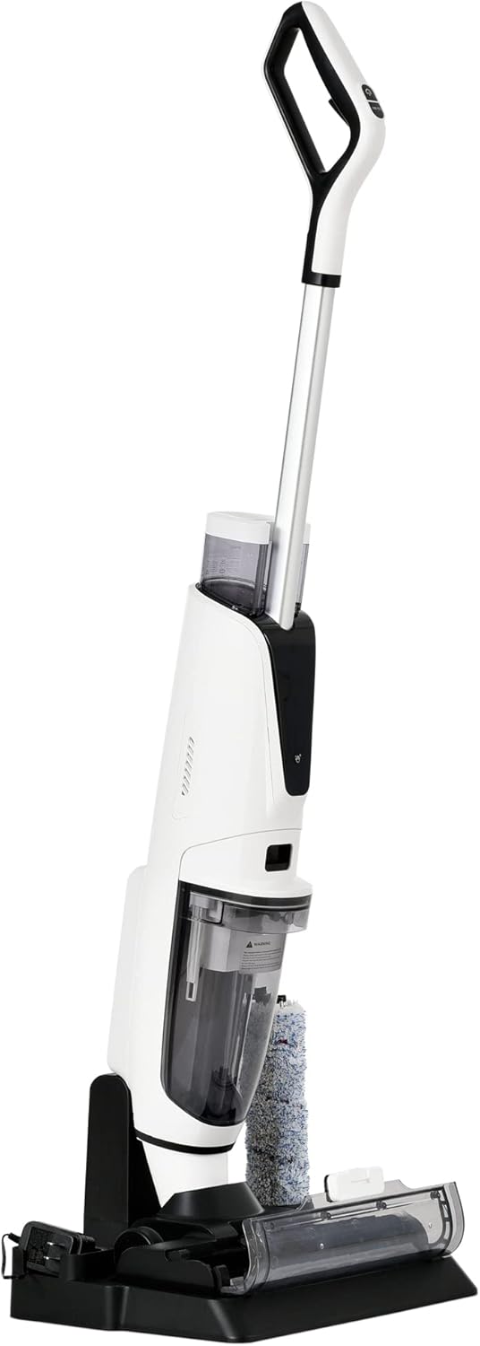 Wireless Wet Dry Vacuum Cleaner, 3-in-1 Floor Cleaner, 5000mAh, 40+ Minutes Battery Life N4378