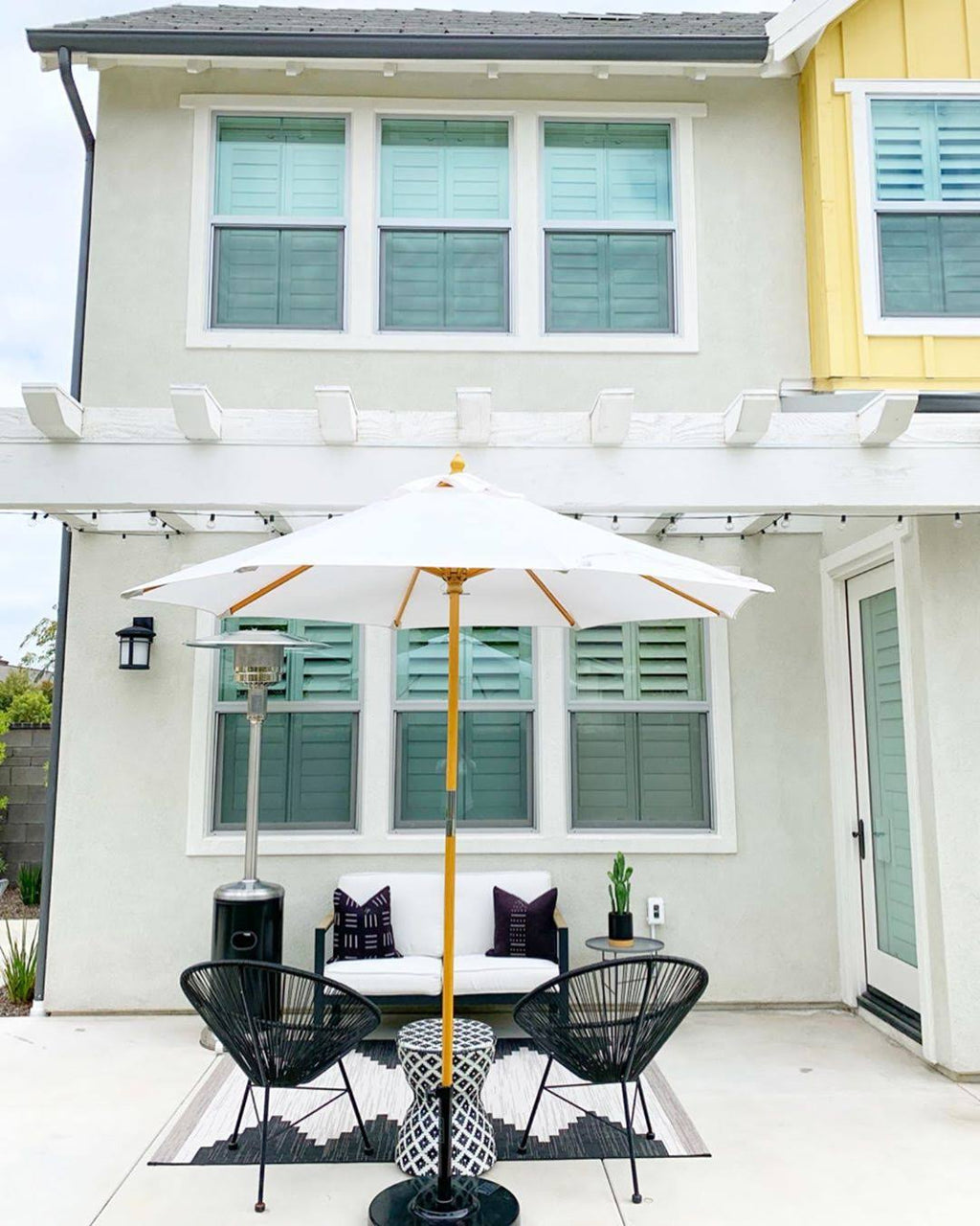 7.5 ft Octagon Cafe Bistro Umbrella X666