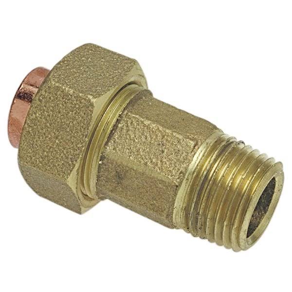 1x22 C x MNPT Lead Free Cast DZR Brass Union P5675