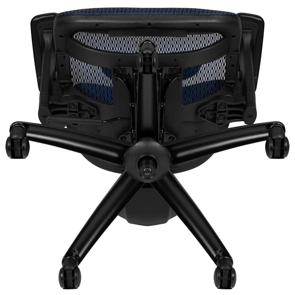 Ergonomic Mesh Office Chair with Lumbar Support, Blue Y723