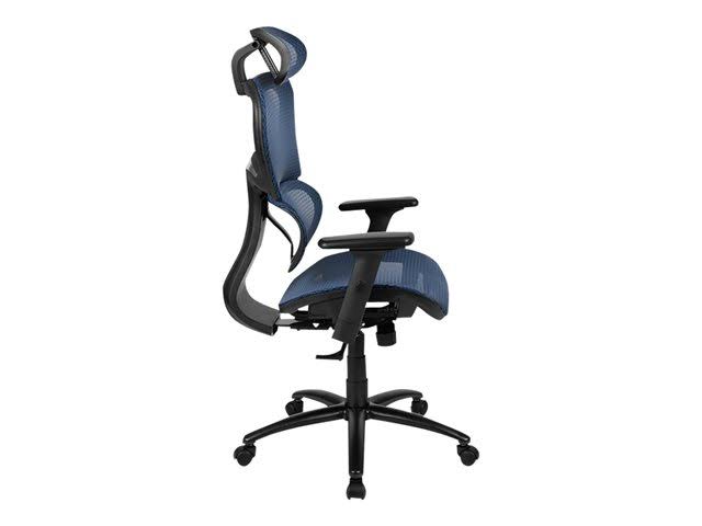 Ergonomic Mesh Office Chair with Lumbar Support, Blue Y723