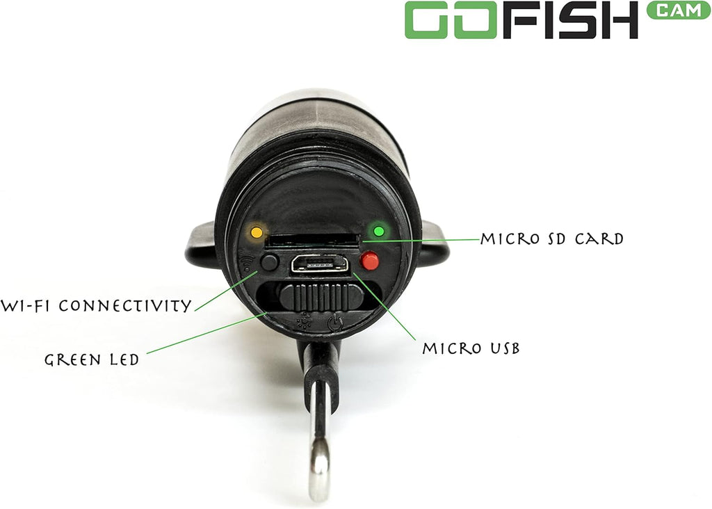 Black Wireless Underwater Fishing Camera J94945