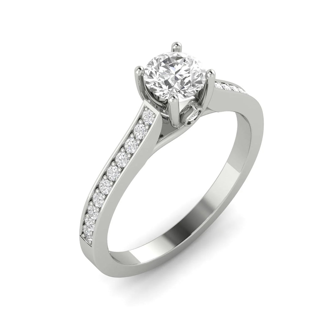 10k White Gold Diamond Engagement Ring H6033