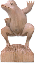 Wood Frog Sculpture B9961