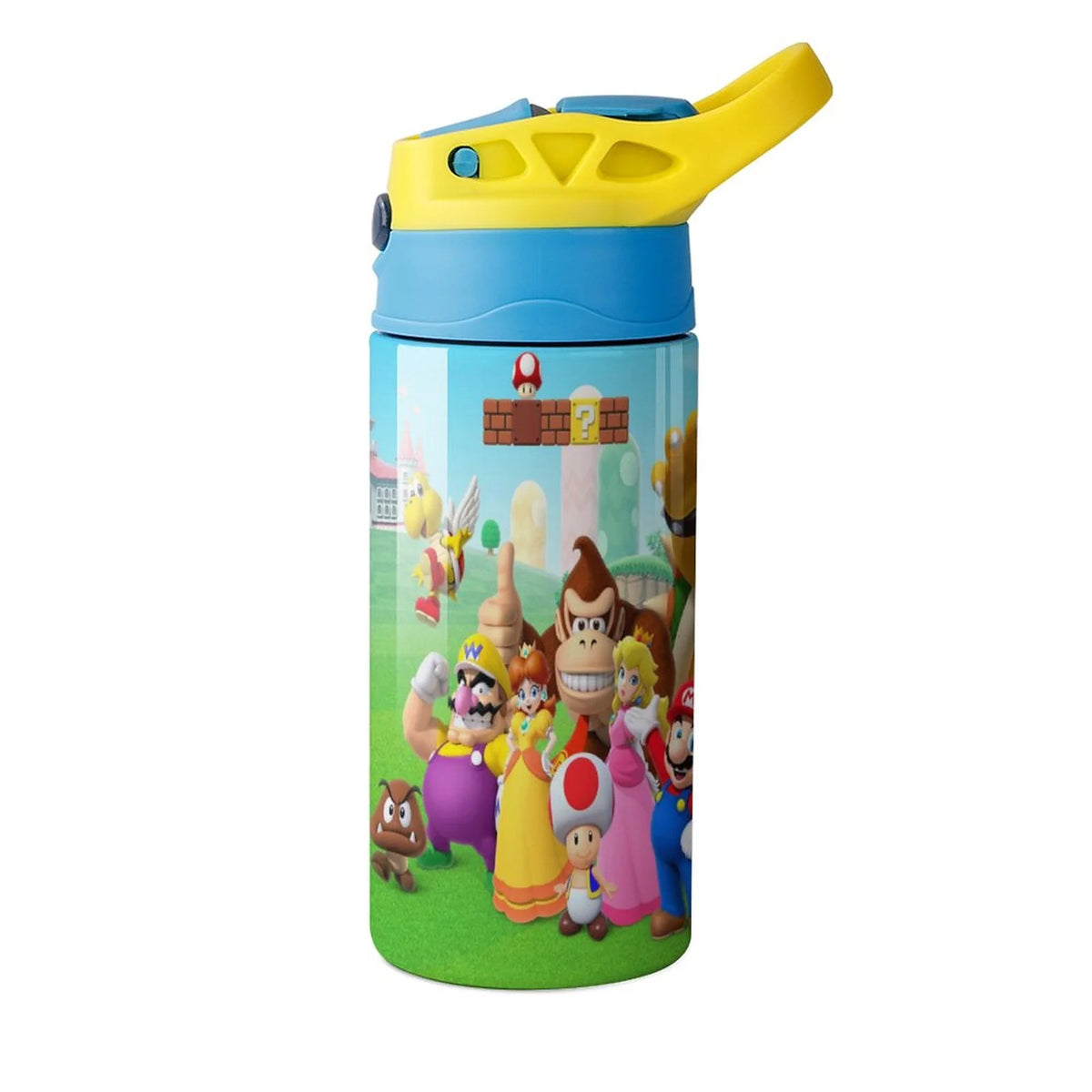 Insulated Stainless Steel Water Bottle With Straw Q91833