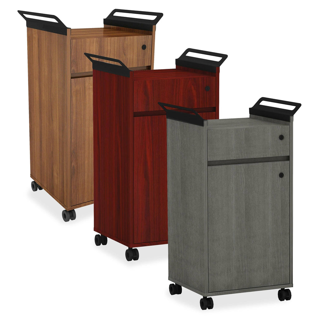 Mobile Storage Cabinet with Drawer M18146