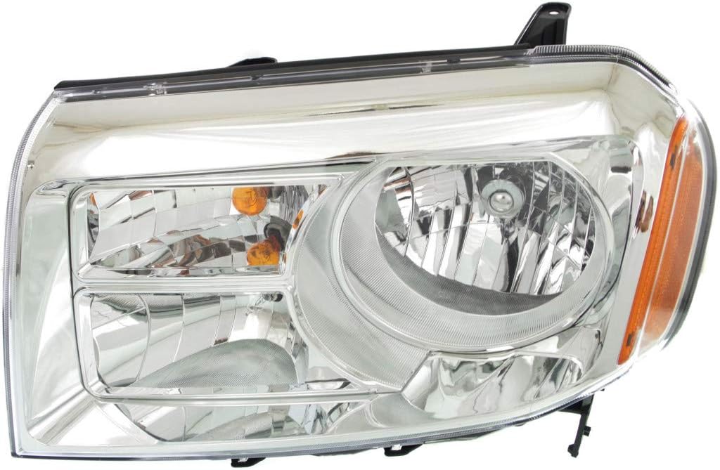 Passenger Side Headlight for Honda Pilot 2012-2015 with Bulbs B5231