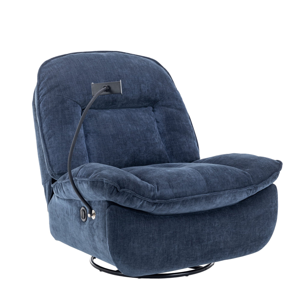 Oversized Electric Recliner Chair with Mobile Phone Bracket T96318