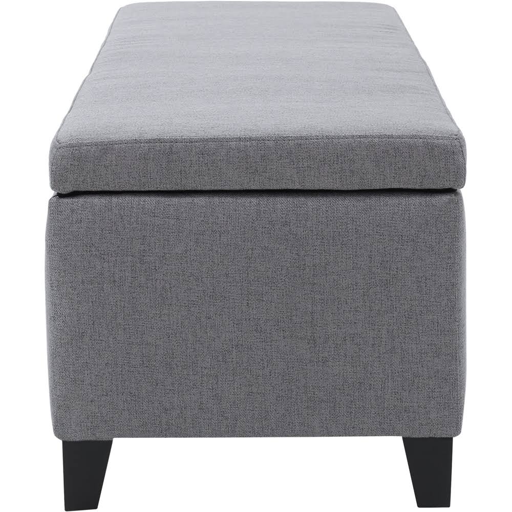 Gray Storage Ottoman B10162