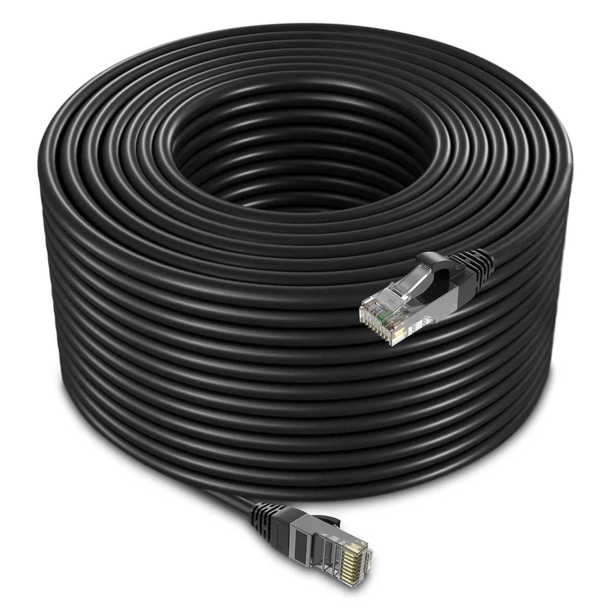Cat6 Ethernet Cable 250 ft Pack of 2 K639451