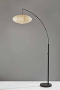 Black Metal Arc Lamp L66384