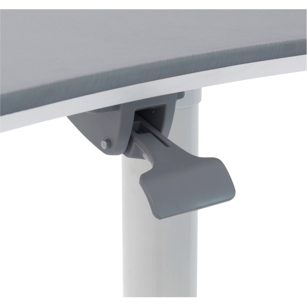 Height Adjustable Cart White Silver N32224