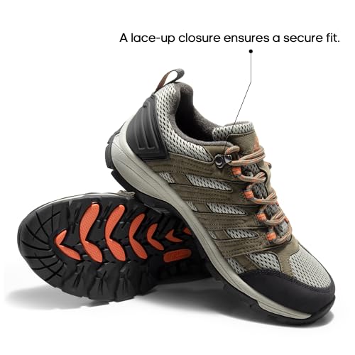 Women's Hiking Shoes Lightweight Breathable Mesh Walking Sneakers Y4977