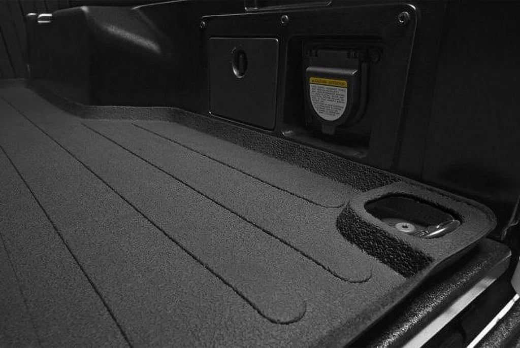Black Rugged Bed Mat E5841