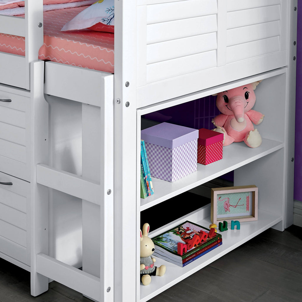 White Bookshelf O604835