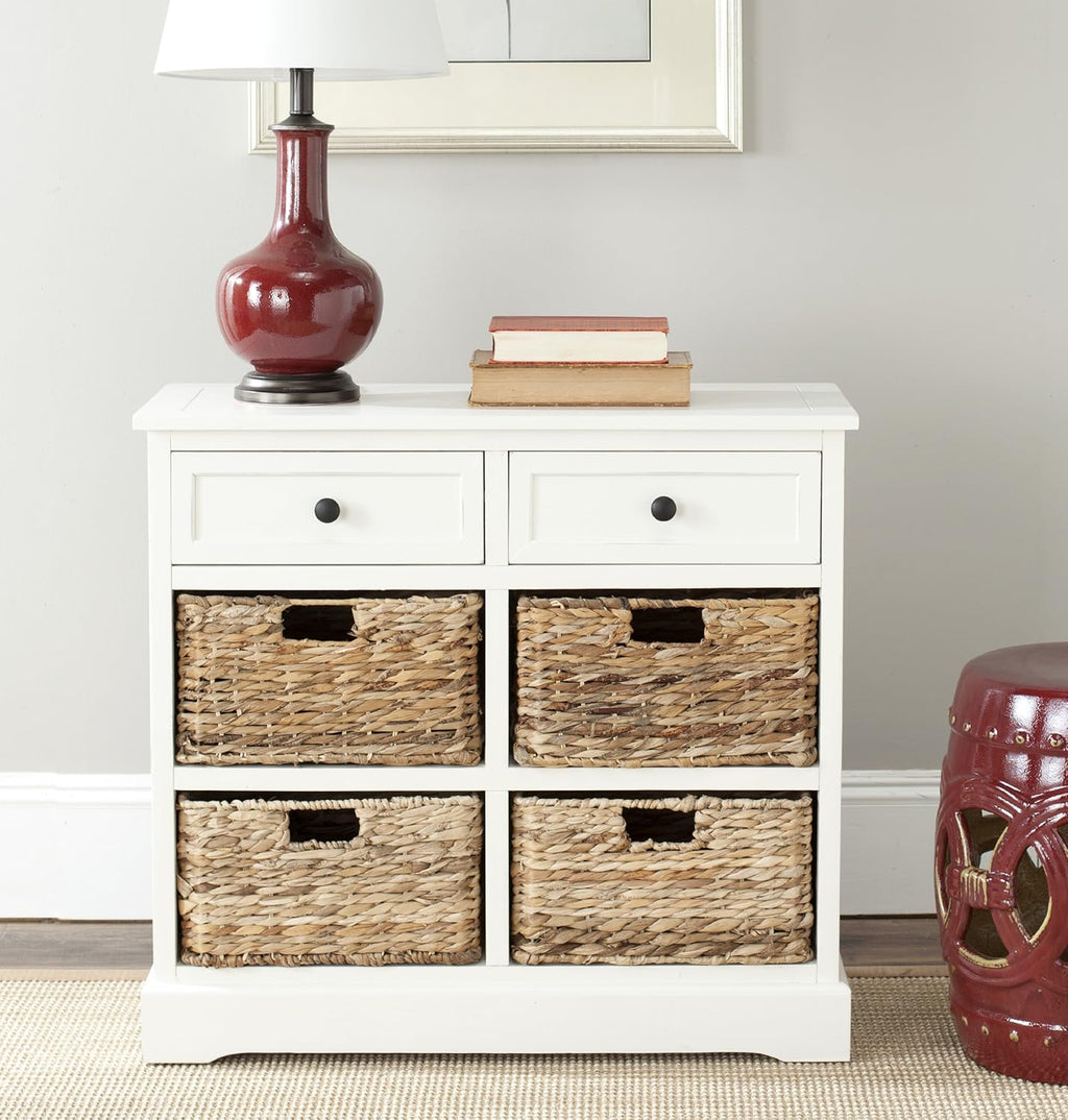 Brown Wicker Basket Storage Unit B40817