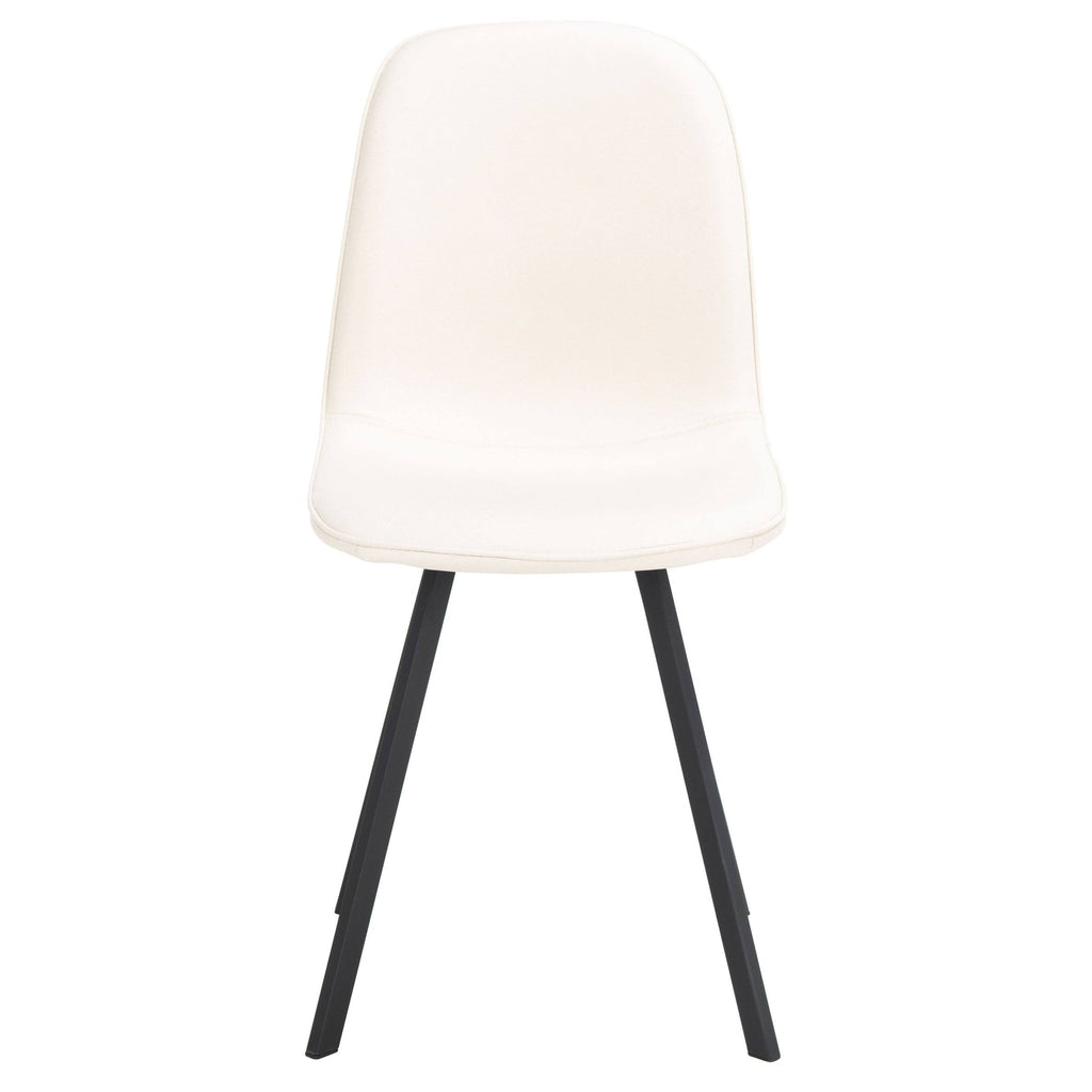 Beige / Black Dining Chair (Set of 2) F3396