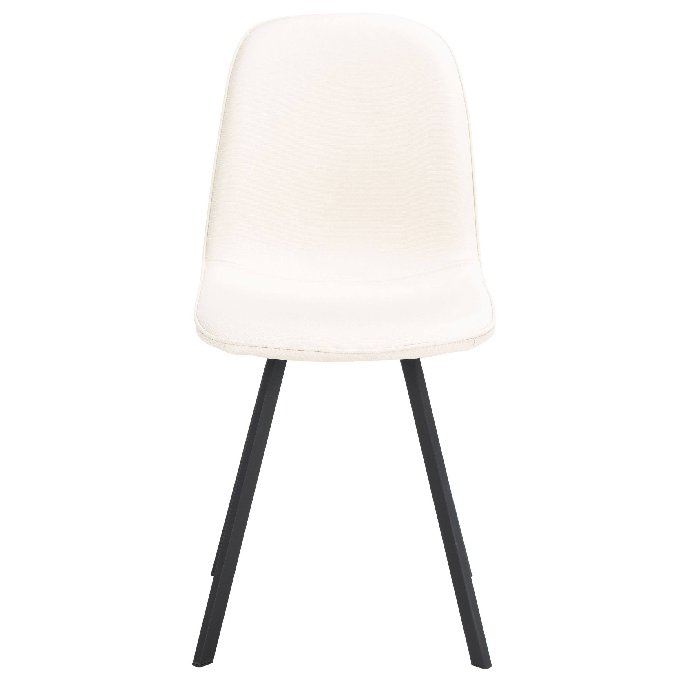 Beige / Black Dining Chair (Set of 2) F3396