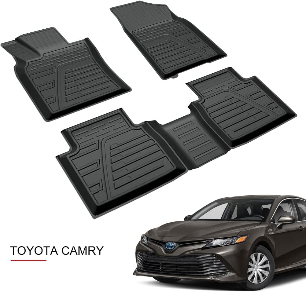 Black Rubber Floor Liner for Toyota Camry L6821