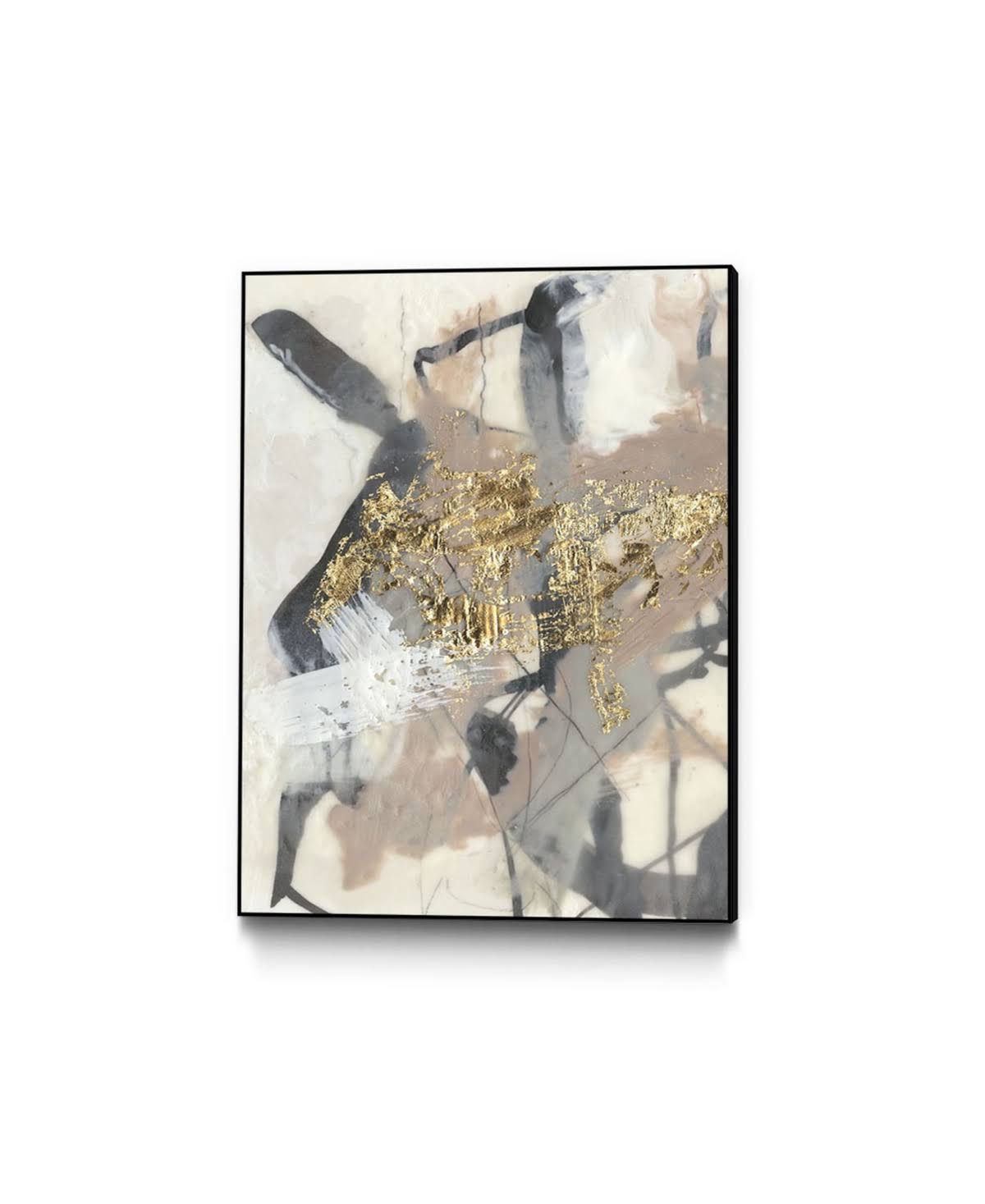 Golden Blush Framed Canvas Art A634162