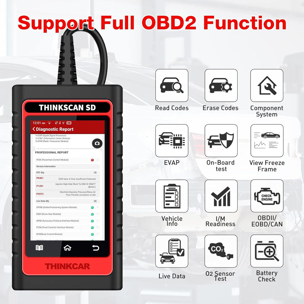 OBD2 Scanner Code Reader with 28 Reset Automotive Scan Tool Q49461