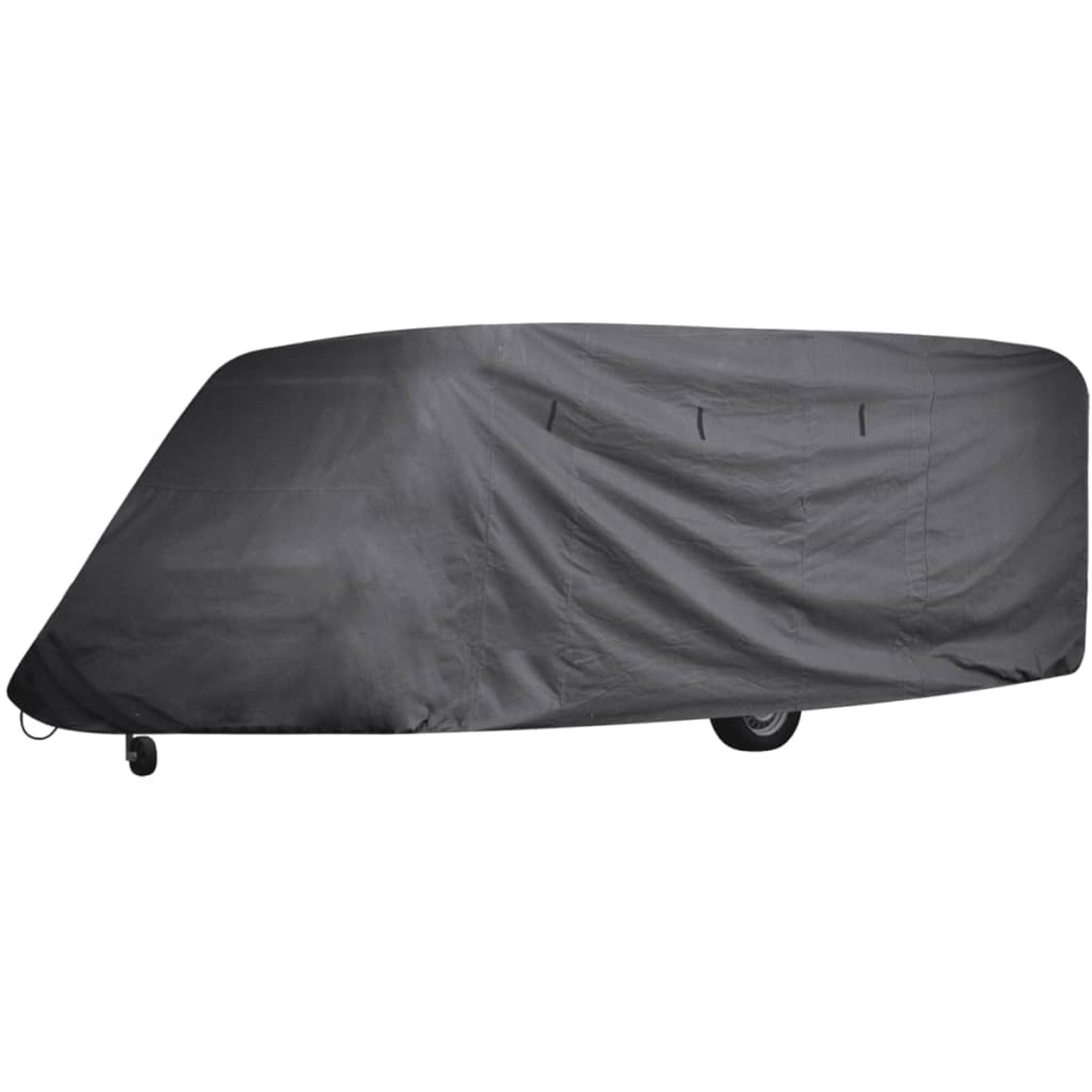 3 Layers Camper Trailer Cover Fits 20' to 23' Trailer Breathable Waterproof (Grey) O38798