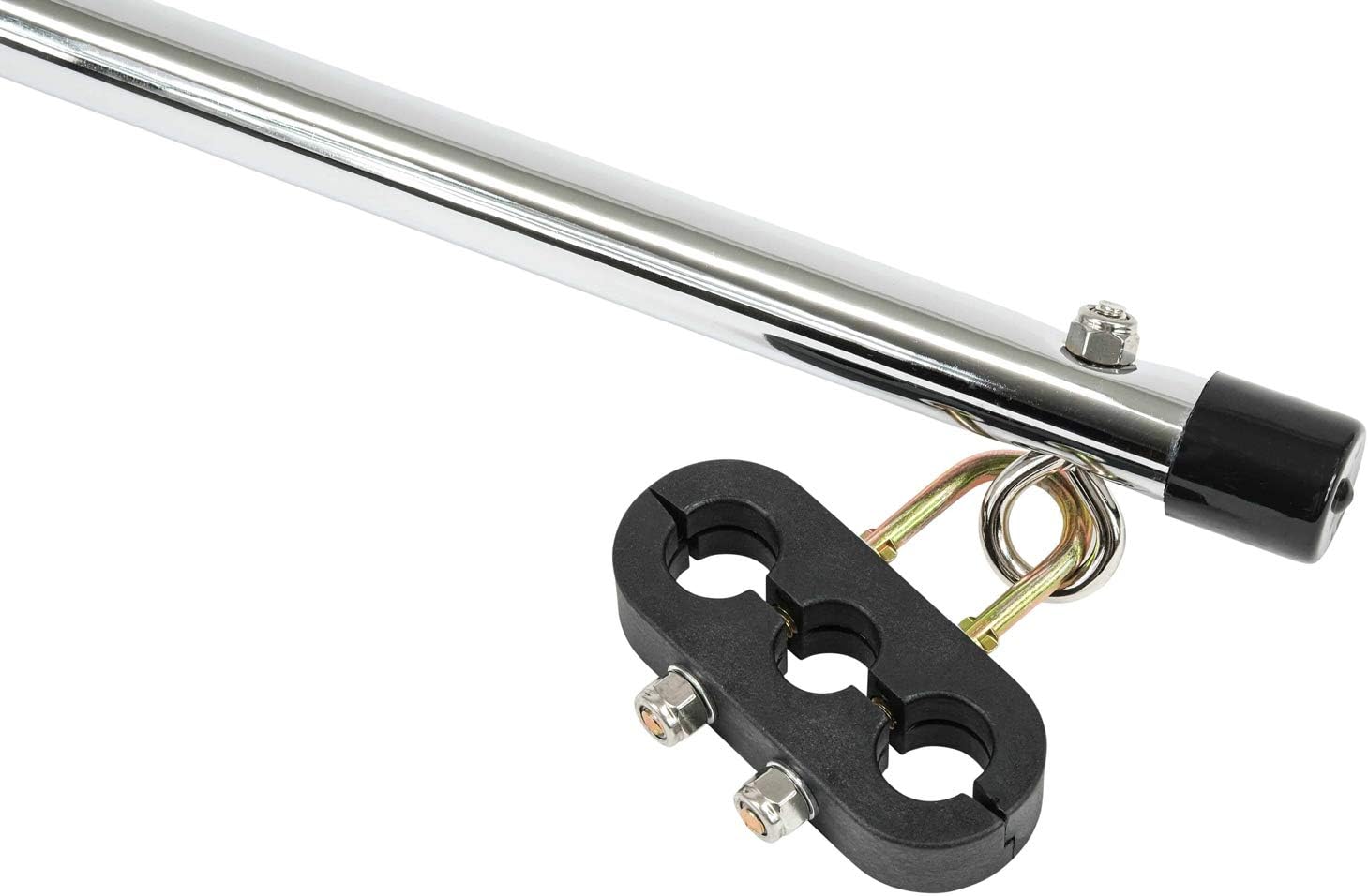 40" Chrome Flex Stick Pack of 2 E2354