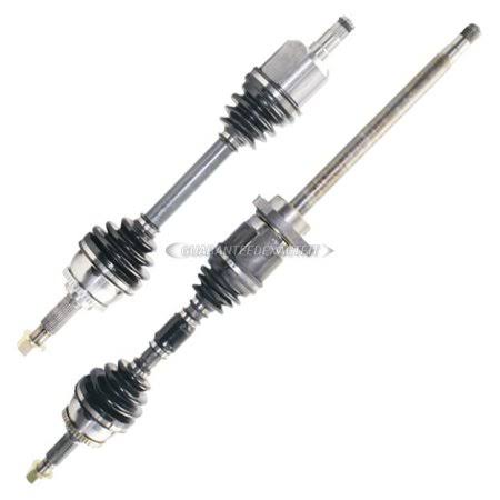 Pair Front CV Axle Shaft E42498