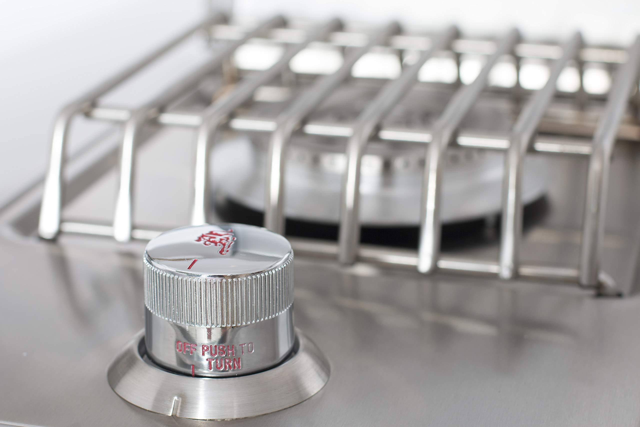Single Side Burner, Natural Gas, Stainless Steel A3291