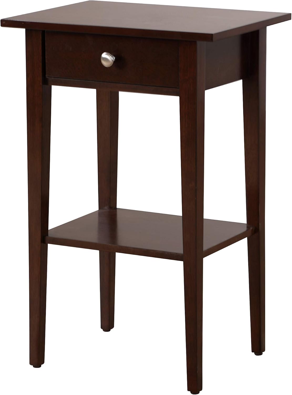 Cappuccino Nightstand Side Table C363