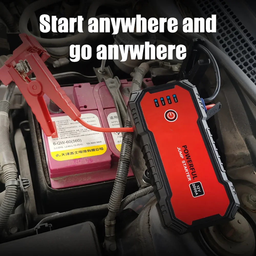 Car Jump Starter 12V 20000mAh with USB Quick Charge 3.0 and Smart Clip T881