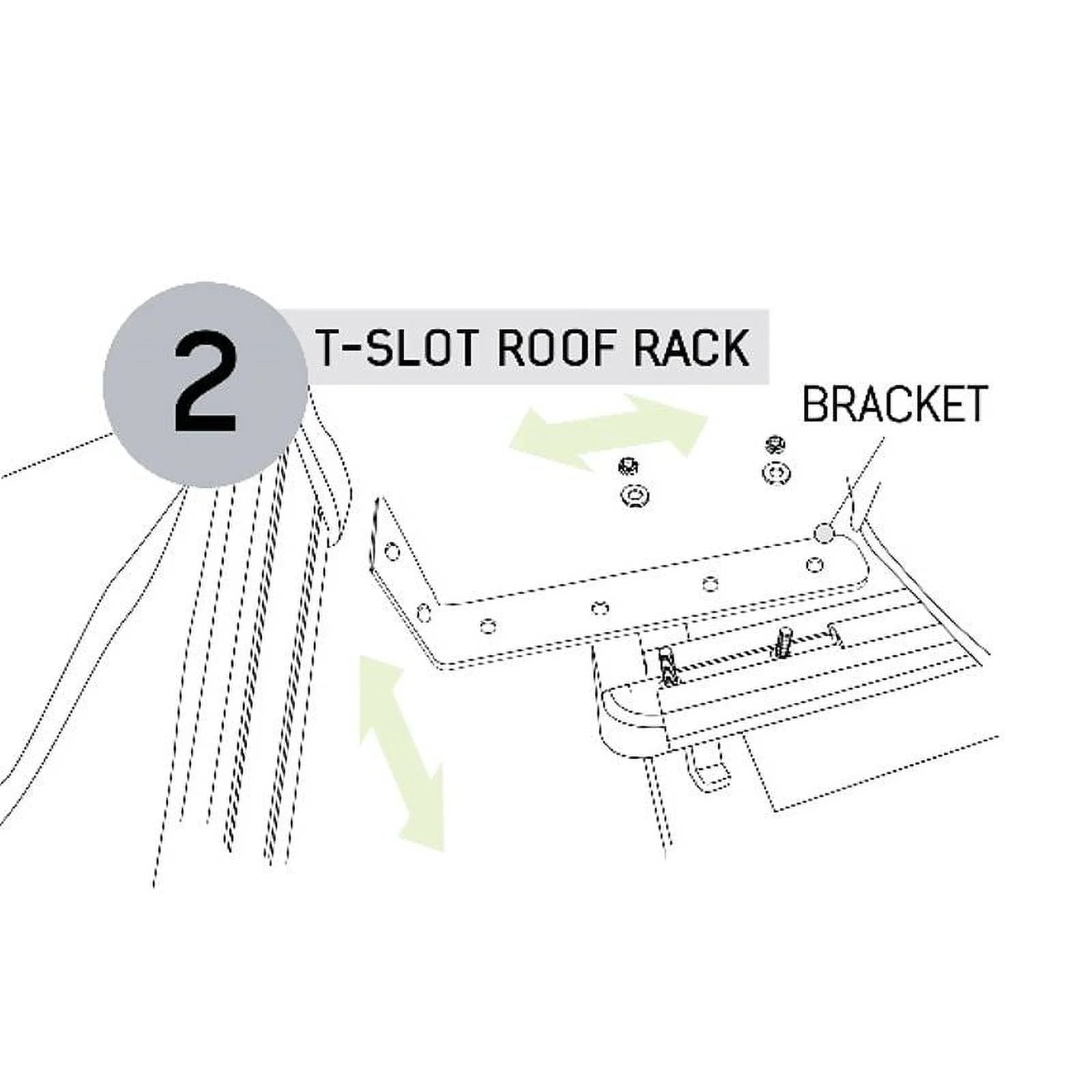 Grey Awning Wall Kit with Black Travel Cover S732802