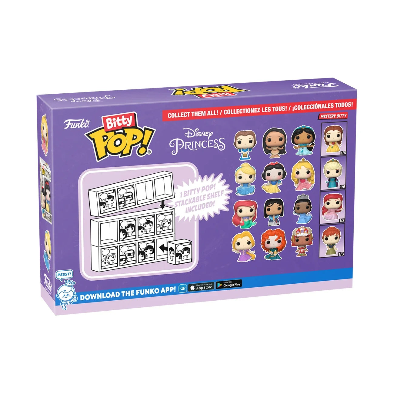 Belle 4PK Bitty POP M613290